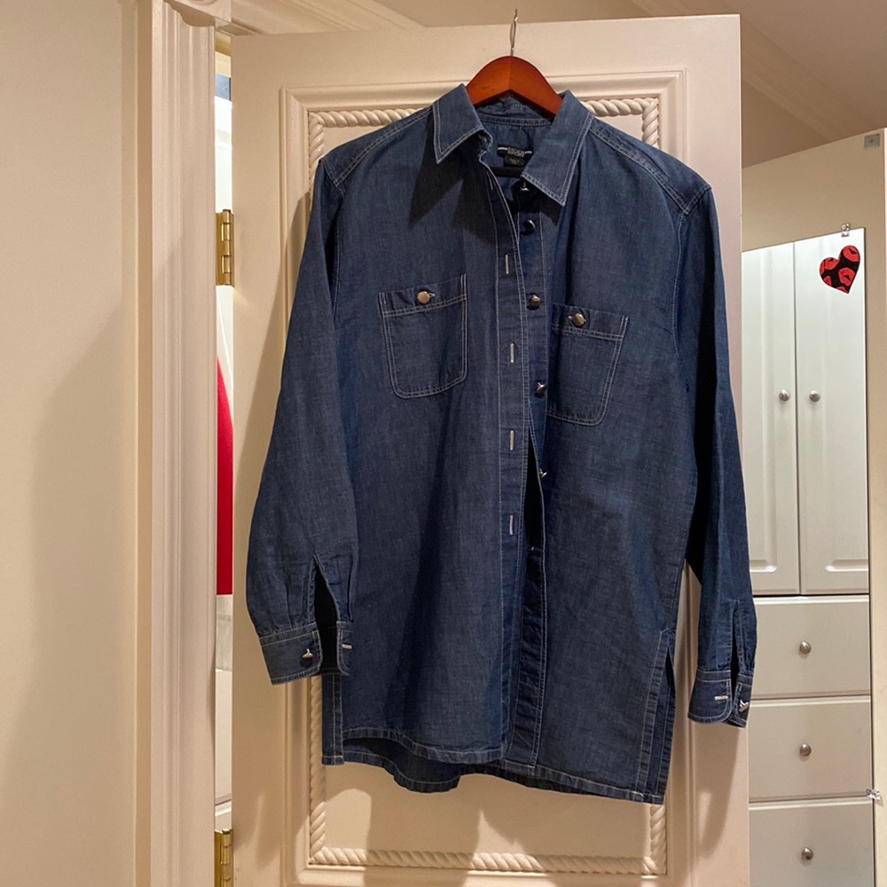 Vintage Escada Sport Jean button down
